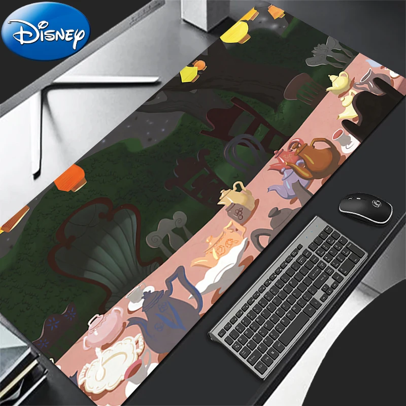 애니메이션 마우스 패드 노트북 카와이 녹색 식물 키보드 패드 PC 이상한 나라의 앨리스 데스크탑 마우스 매트 게임 액세서리 마우스 패드