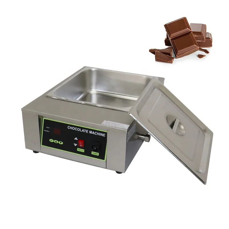 Stainless Steel Chocolate Melting Machine Chocolate Melter Warmer Digital Temperature Commercial or Household