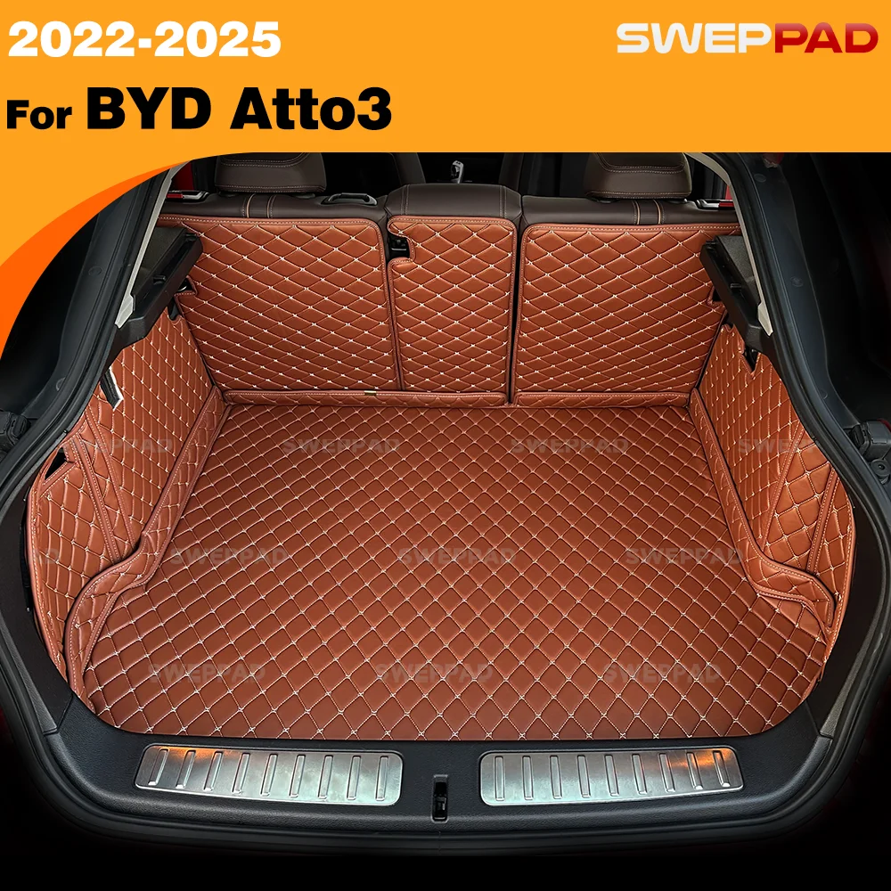 

For BYD Atto3 2022 2023 2024 2025 Auto Full Coverage Trunk Mat Car Protective Pad Cargo Liner Interior Accessories