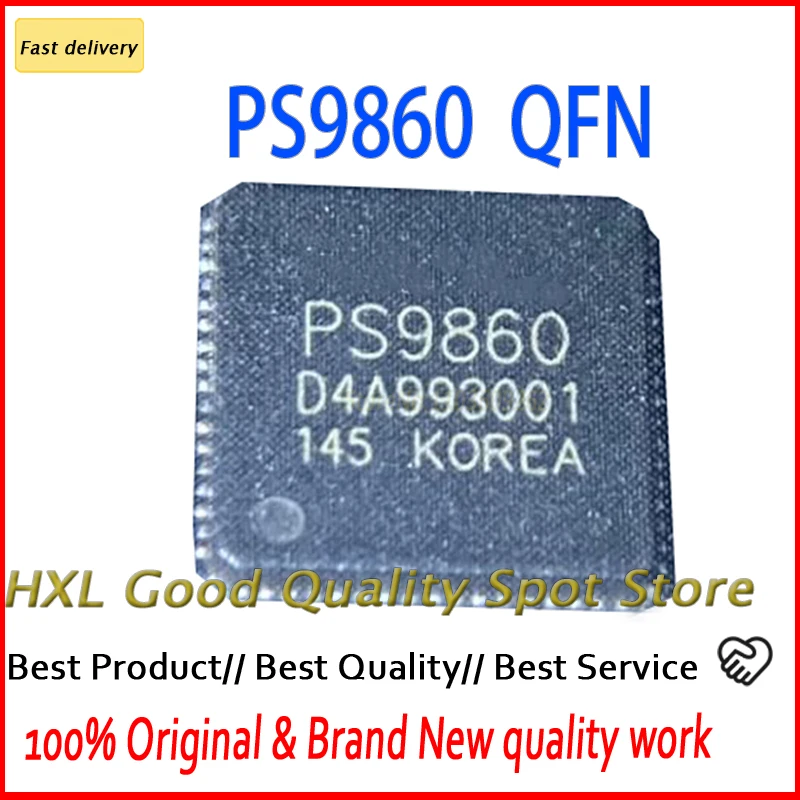 5PCS  PS9860 QFN packaged imported audio chip with good quality