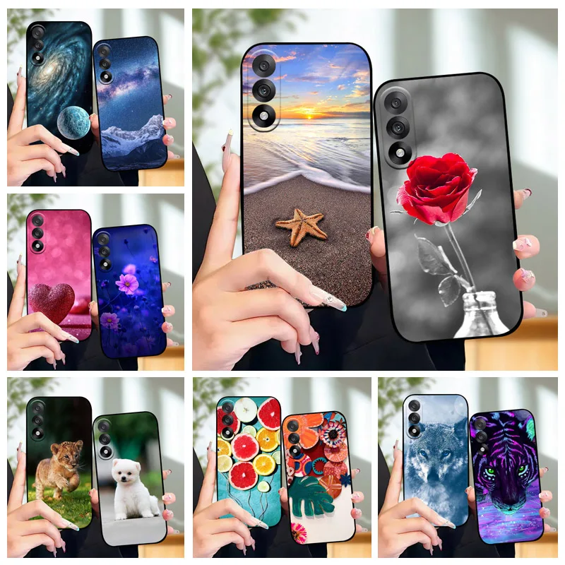 Para Onplus Nord 5 5G Funda CPH2709 elegante TPU Coque funda trasera de silicona suave para Oneplus Nord5 Etui Fundas Capa animales bolsa de teléfono