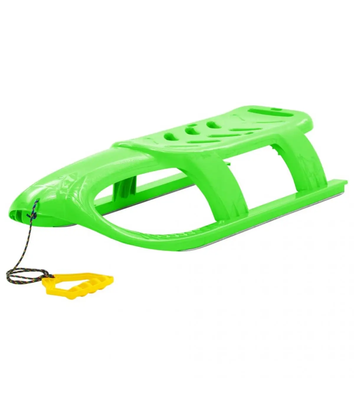 Sled sledding for children polypropylene green 102,5x40x23 cm