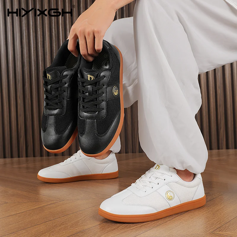 Four Seasons High Quality Train Tai Chi Shoes Women Lightweight Fitness Casual Sneakers Men Non-Slip Kung Fu Martial Arts Shoes