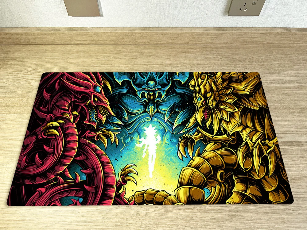 

YuGiOh Playmat Osiris the Sky Dragon TCG CCG Mat Trading Card Game Mat Table Desk Mat Rubber Mouse Pad Free Bag