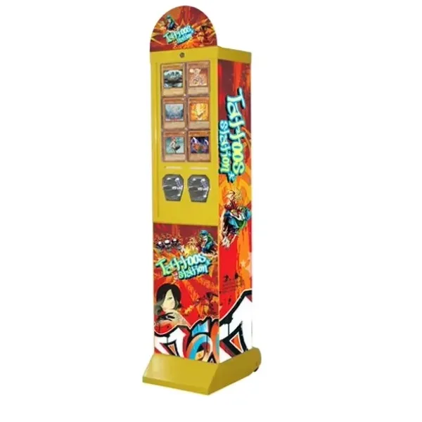 

Unique Wholesale New Product Outdoor Sticker Tattoo Sticker Stamp Red Vending Machine