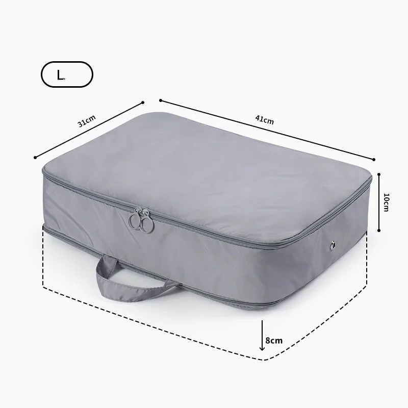 Expanding travel clothing storage organizing dividing bag portable clothing luggage clothes travel storage bag