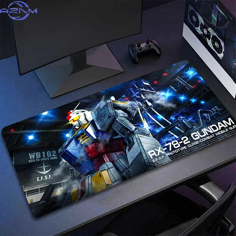 Large Mouse Pad Mechanical Warrior RX-78-2 G-gundam XXL Gaming Desk Mat Laptop keyboard pad E-sports Game Mousepad For Best Gift