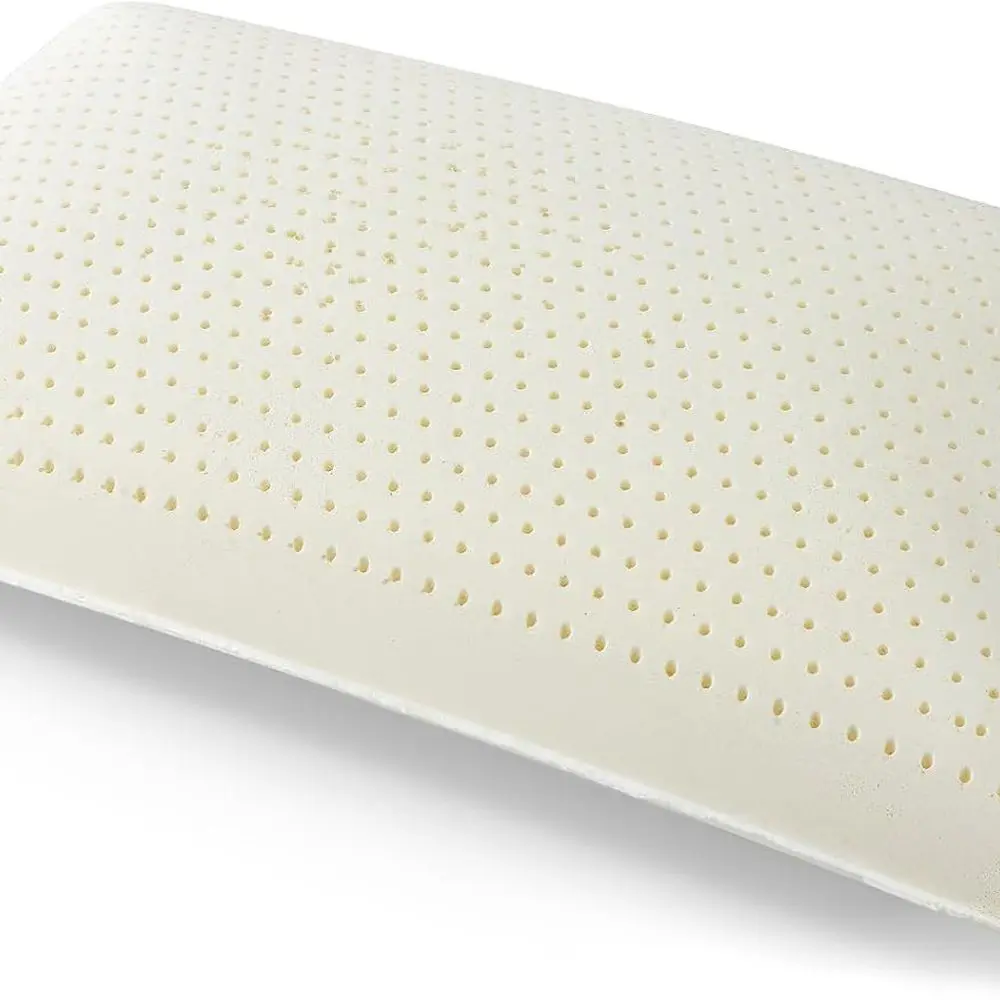 

Natural Premium Latex Pillow - Sleep Support with Removable Cotton Cover, Pressure Relief, Breathable, Durable (Standard, Extra