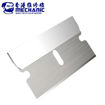 MEKANIK FR1 Karbon Çelik Bıçak Yüksek Tokluk Cep telefon LCD Ekran Çerçevesi OCA Tutkal Polarize Film Sökücü Temizleme Araçları