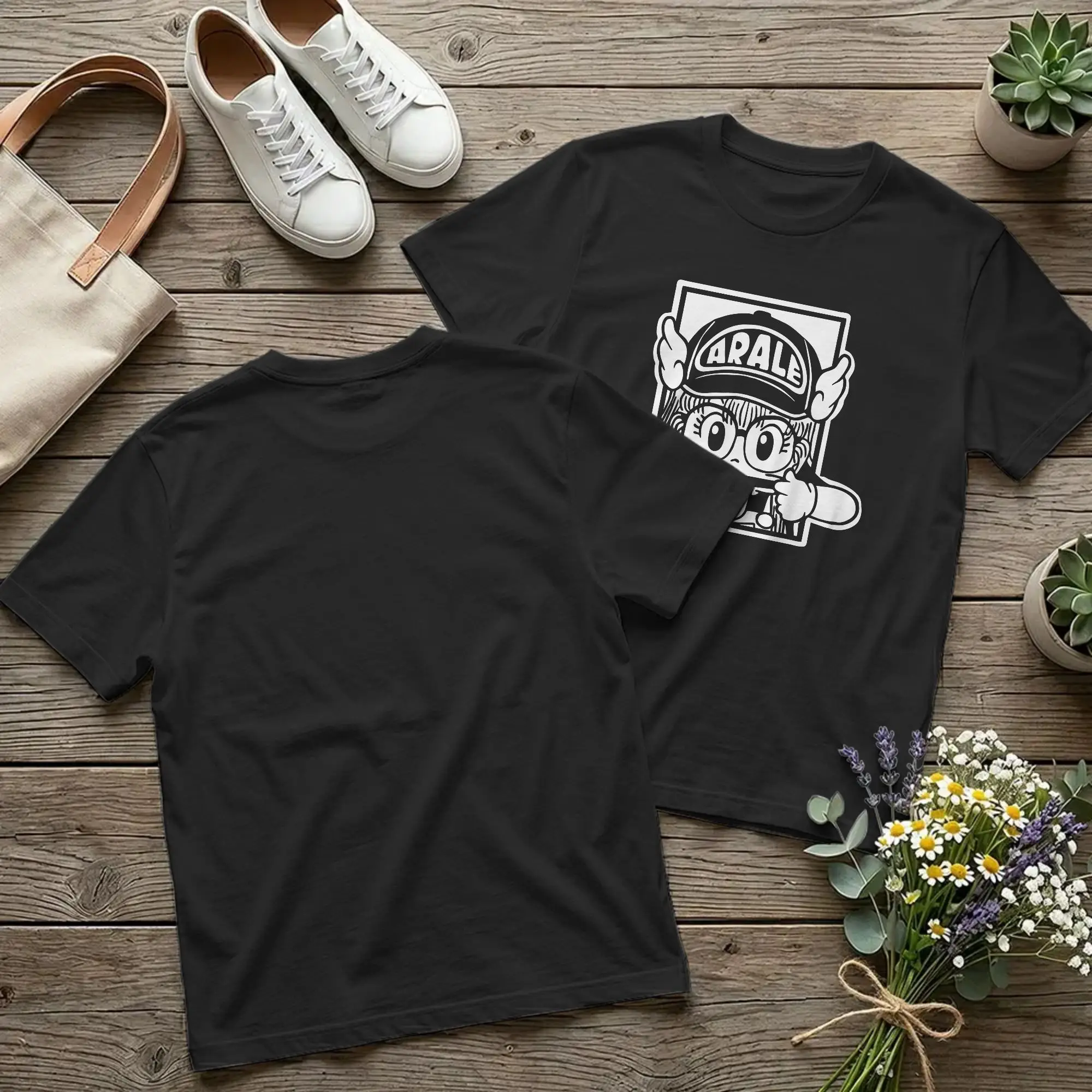 Men Women Dr. Slump T Shirt Arale Cotton Clothing Casual Short Sleeve Crewneck Tees Gift Idea T-Shirt