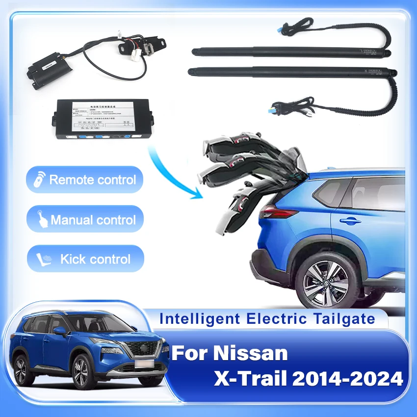 Car Electronic Auto Trunk Lift Car Electric Tailgate Liftgate Drive Kick Sensor For Nissan X-Trail 2014-2024 Rear Door Power Kit