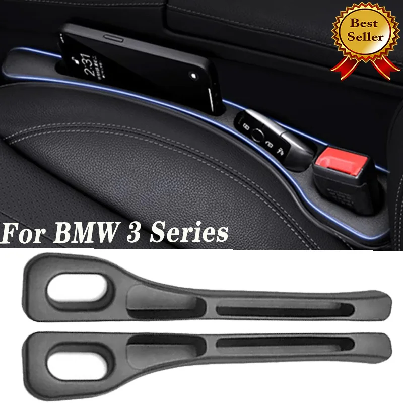 

Car Seat Gap Filler Storage Boxes Side Seam Strips Plugs for BMW 3 Series E36 E46 E90 E91 E92 E93 F30 F31 F34 F35 G20 G21 G28 M3