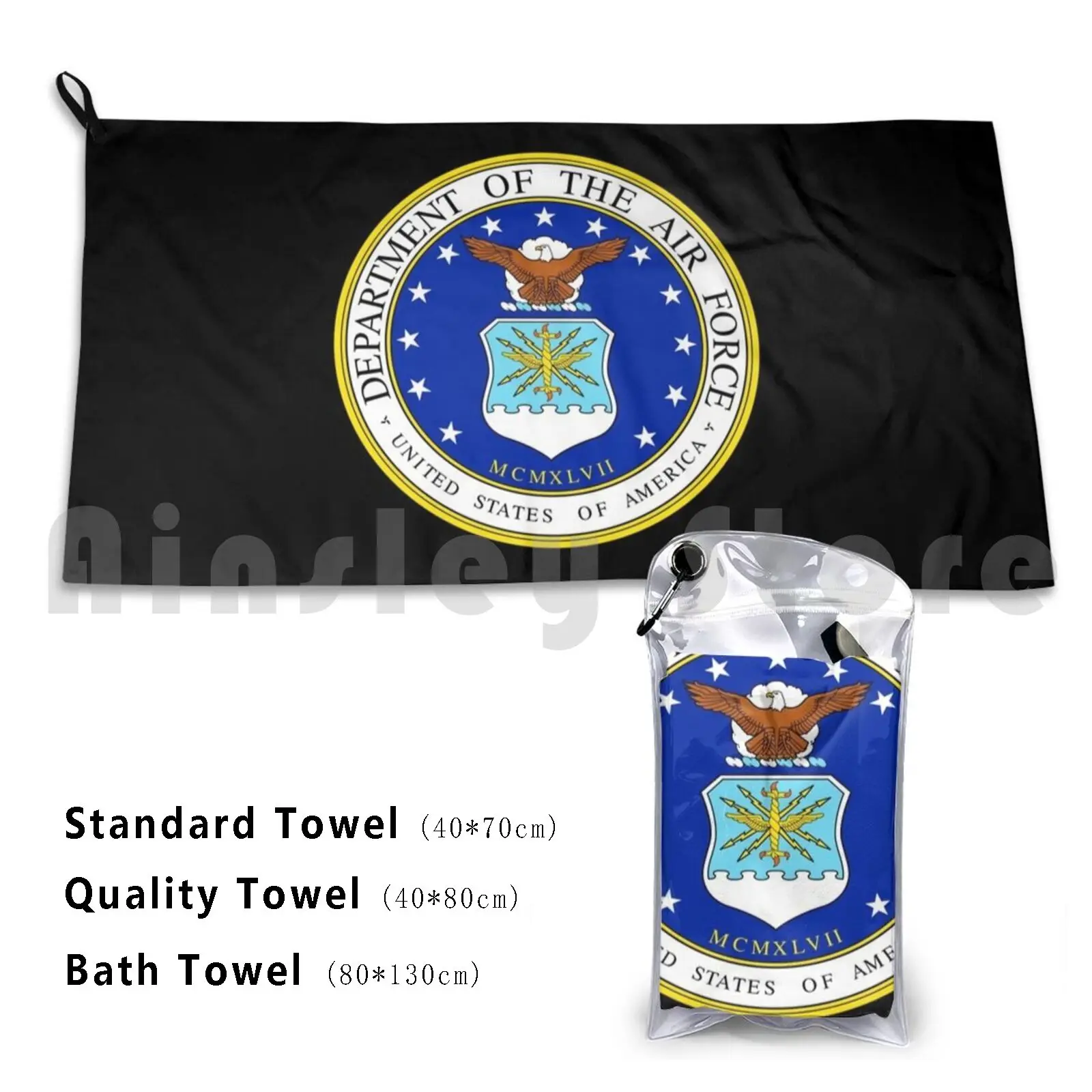 Seal Of The United States Department Of The Air Force Bath Towel Beach Cushion Seal Of The United States Air Force Us Air