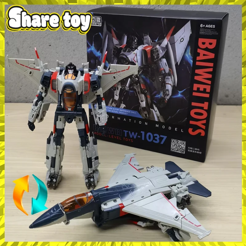

BAIWEI TW1037 Transformation TW-1037 Blitzwing Movie Studio Series KO SS65 SS-65 Action Figure Movable Robot Toys gifts 17cm ﻿
