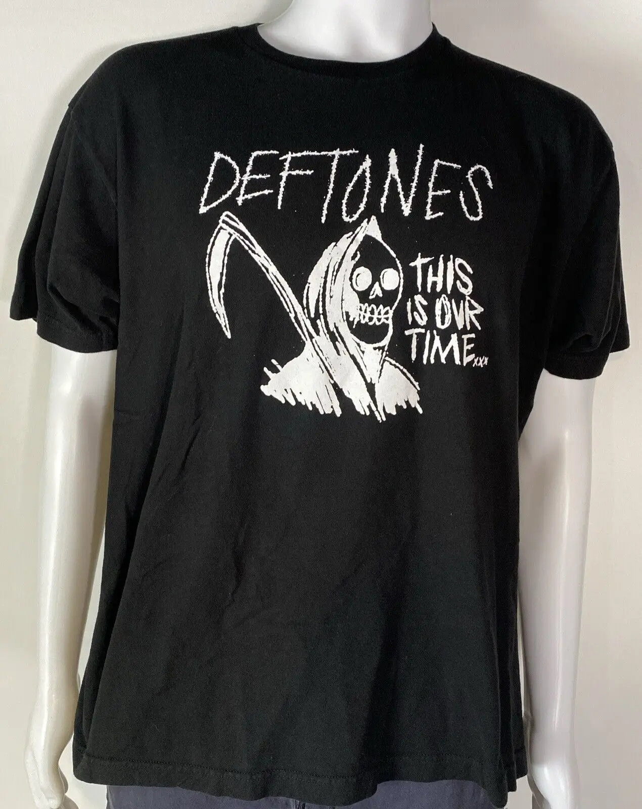 Hot Vintage Deftones Around Black Cotton Size S-4XL Shirt Unisex TT394