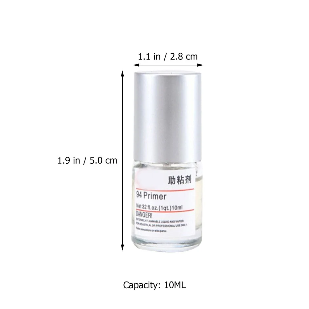 3병 10Ml 접착 촉진제 자동차 다목적 강화 양면 접착제 유리 금속 세라믹