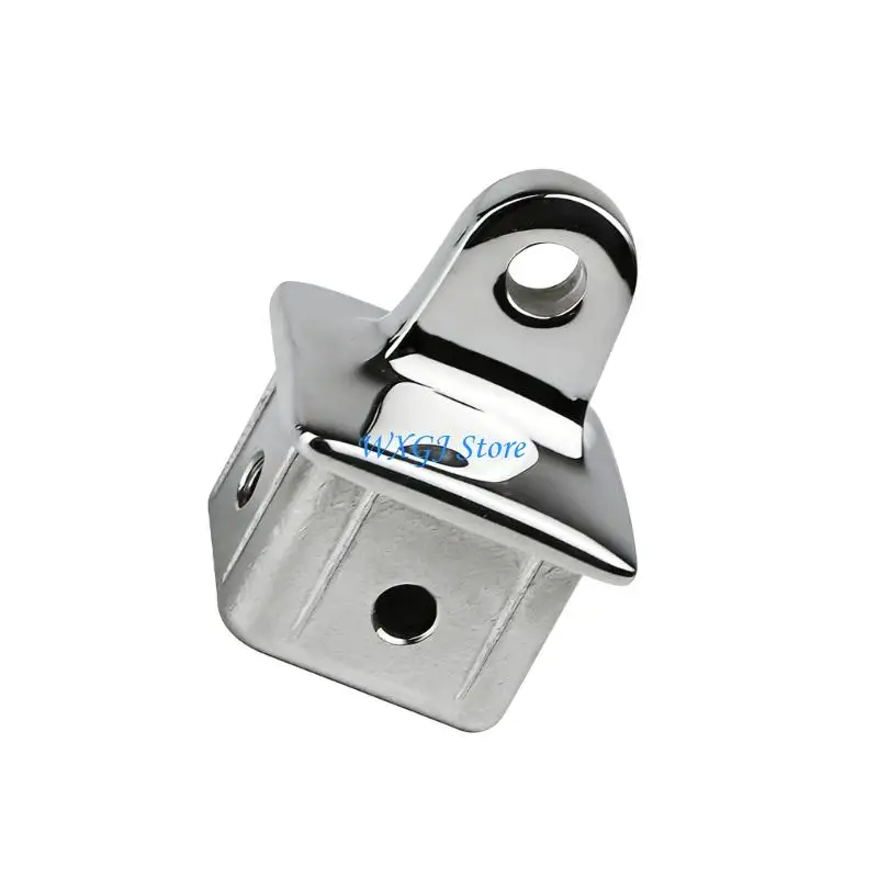 37JE 28mm/32mm Stainless Sliding Cap Marine Bimini Fitting for Awning Square Tubing Top Eye End Cap Marine Hardware Parts