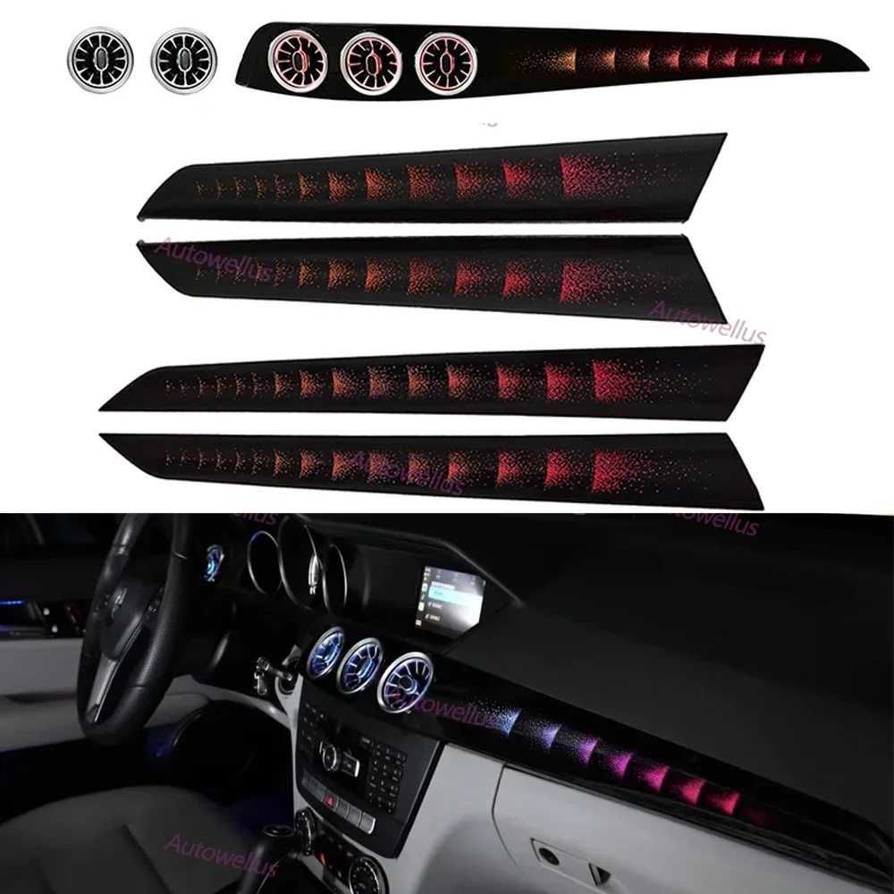 Ambient Light For Benz C class W204 W205 C63 C200 C350 2010-2014 Atmosphere Lamp luminated Interior Lighting Outlet