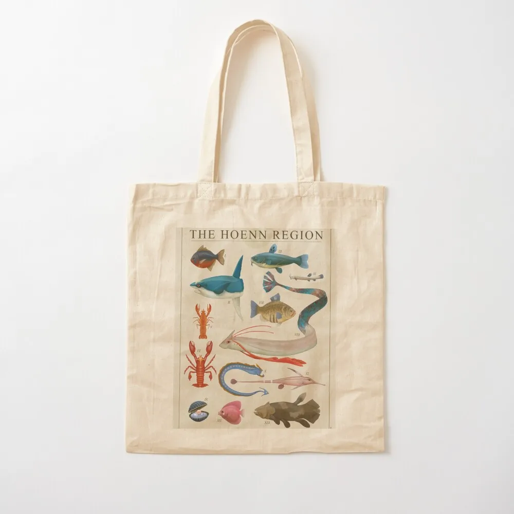 

Marine Life from Hoenn Tote Bag