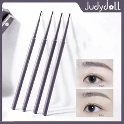 Judydoll Eyebrow Pencil Waterproof Double-headed Fine Round Core Automatic Rotation Brows Enhancer Natural Eyebrow Applicator
