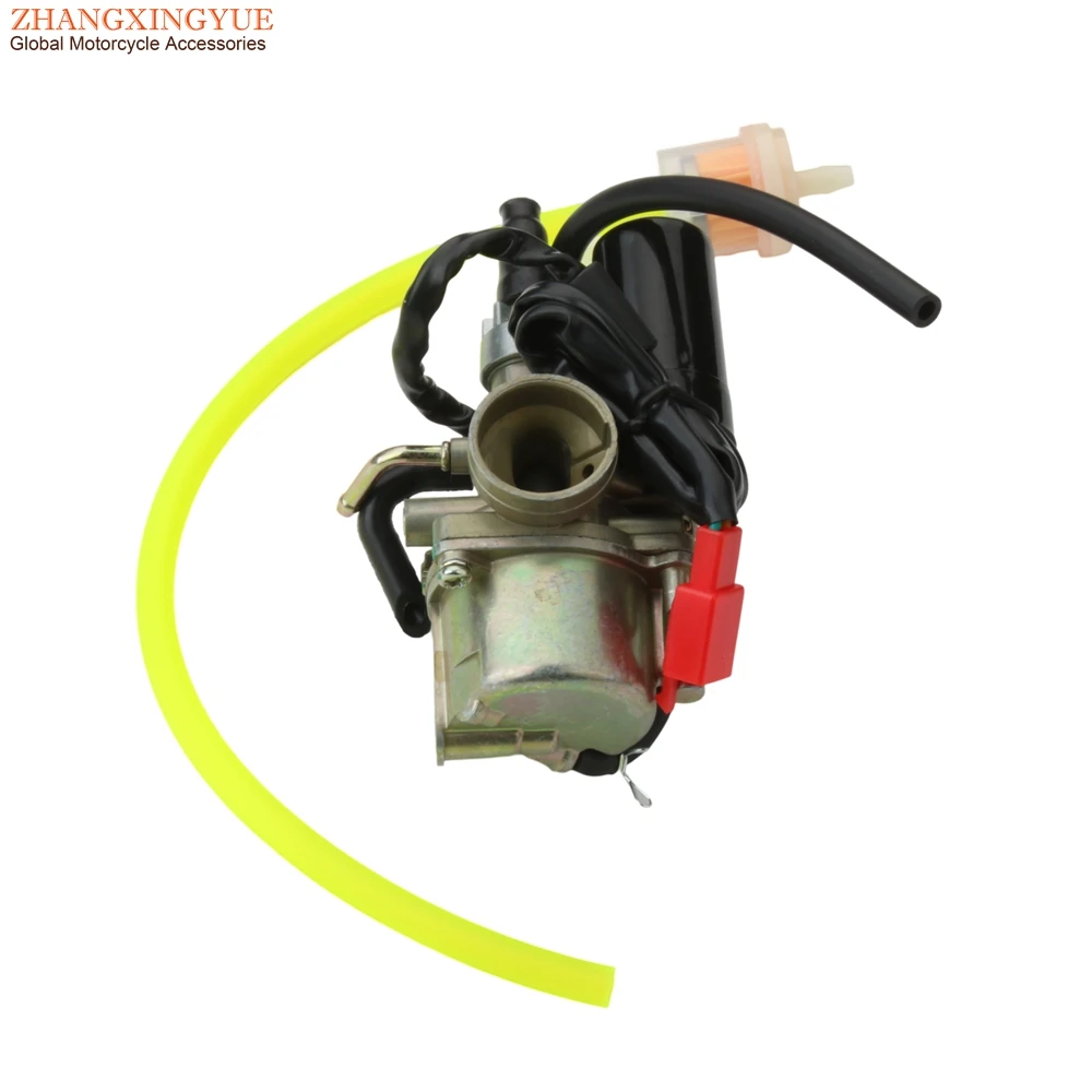 Scooter 17mm Carburetor For Honda Dio 50 AF24 AF30 TACT 50cc Elite SA50 NB50 TG50M Gyro Carb  2T