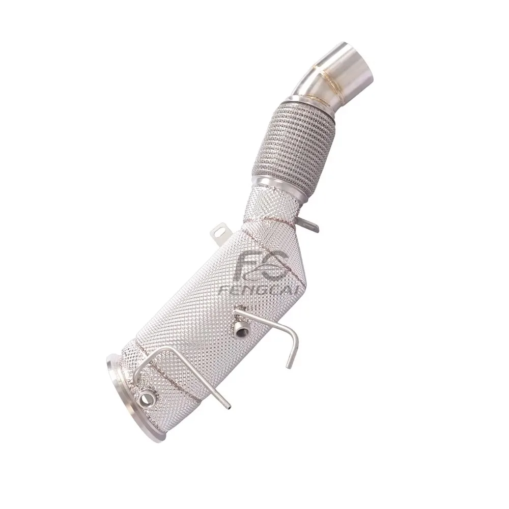 Tubería de Escape de Alto Flujo de Acero Inoxidable OEM/ODM para BMW XM G09 50e 2024+ B58, Tubo de Bajada, Colector de Escape, Mejora de Potencia