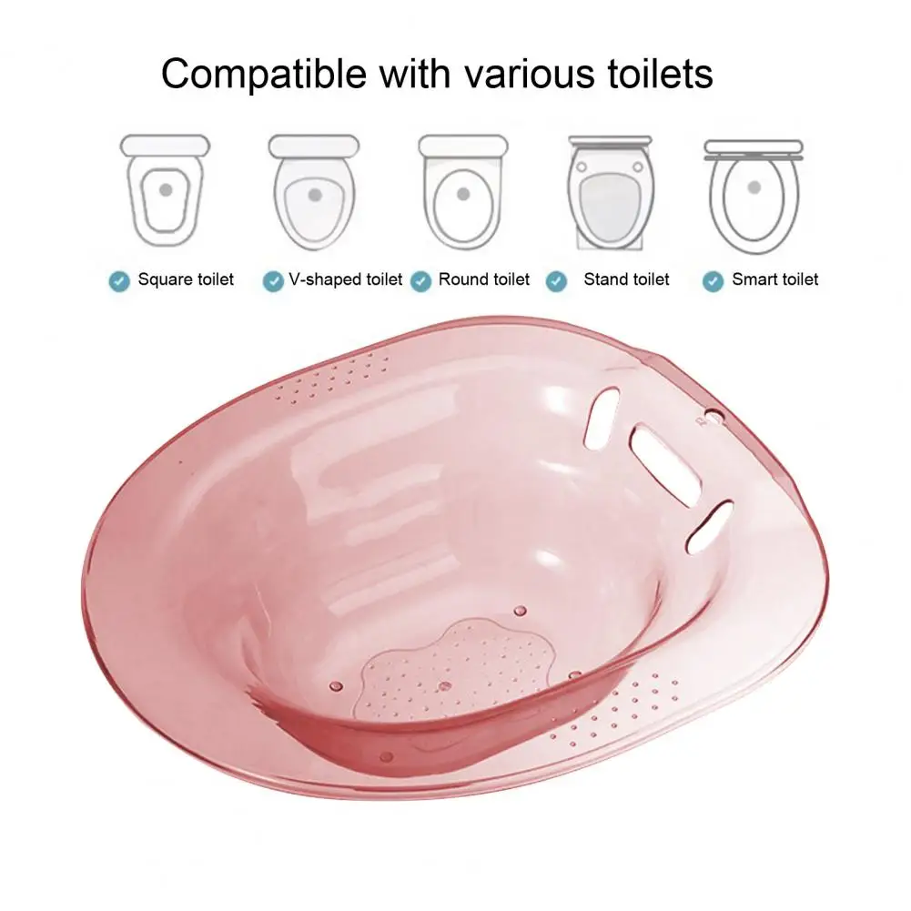 Vasca da bagno Sitz a parete vasca da bagno Sitz di grande capacità comode emorroidi bagno Sitz con ampia Area di seduta per Ultimate