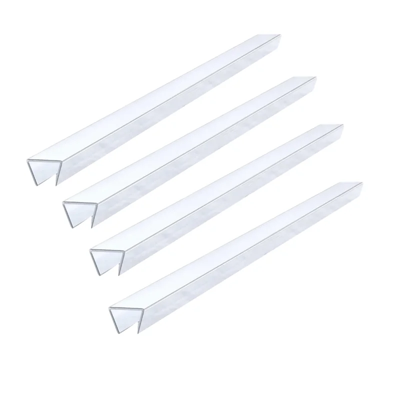 

Мягкая защита двери шкафа 75STO-17,5 дюйма, прозрачная защитная пленка из ПВХ с отделкой, 4 шт., плотный бампер без шнуровки толщиной 3/4 дюйма