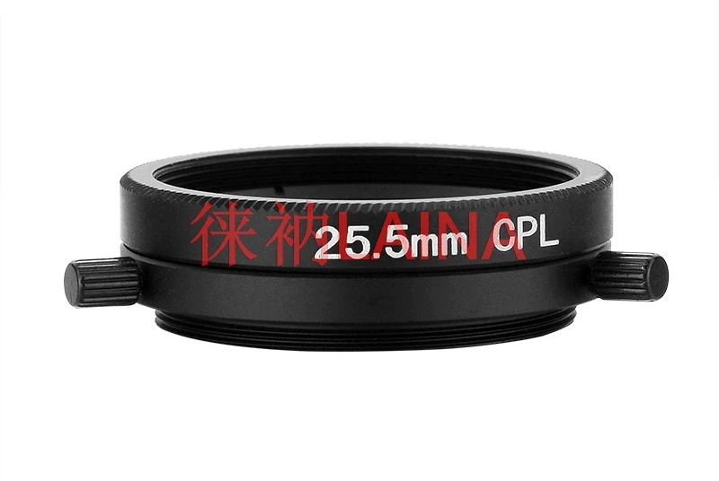 CPL Camera Filter, 25.5/27/30.5/35.5/37.5mm Screw Polarizing Filter for Industrial Video Inspection Microscope Lens