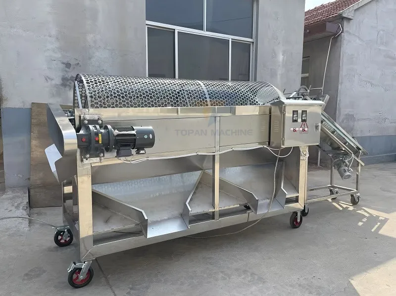Breaking Machine/fresh Cocoa Pod Cracker Cutting Processing Equipment/cocoa Shell and Bean Separator Machine HJ-QF300