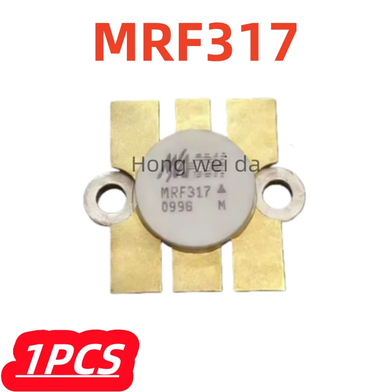 1Pcs/lot 100% New MRF317 mrf317 [ 28V-65V 12A 100W 30-200MHz CASE 316-01 ] BROADBAND RF POWER TRANSISTOR
