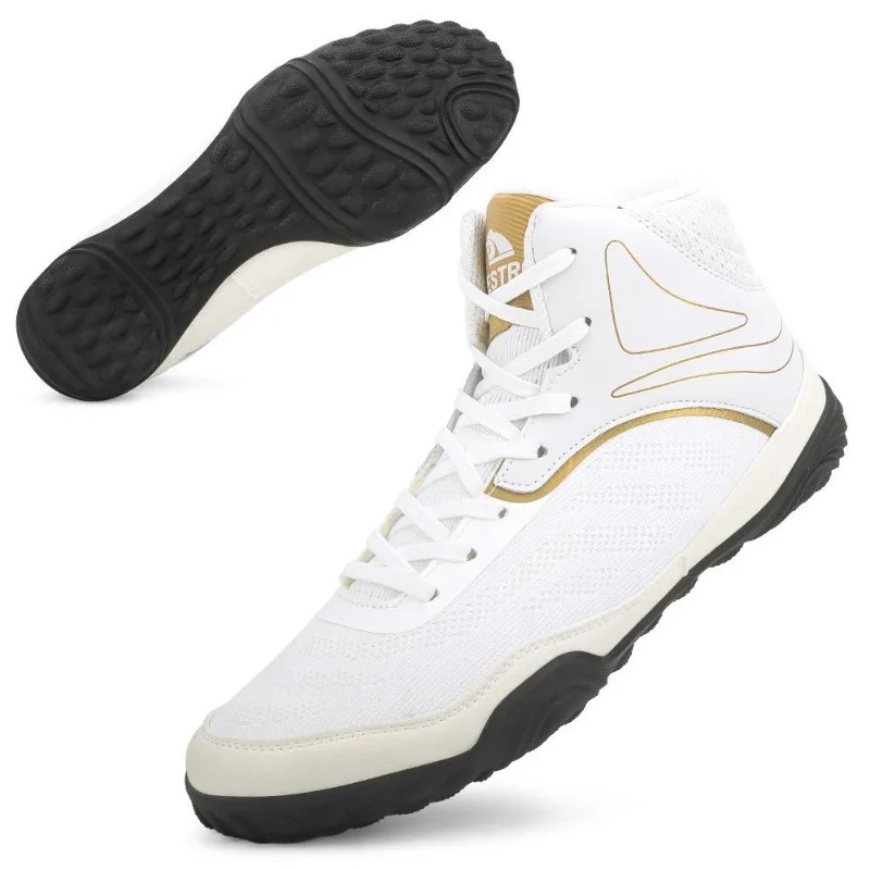 

Professional Wrestling Shoes Luxury Brand Boxing Shoes Anti-Slippery Gym Training Shoe Plus Size 47 48 Fighting Shoes For Men