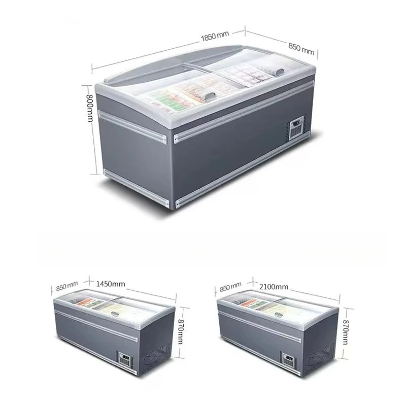 Complete System Uniform Food Store Freezer