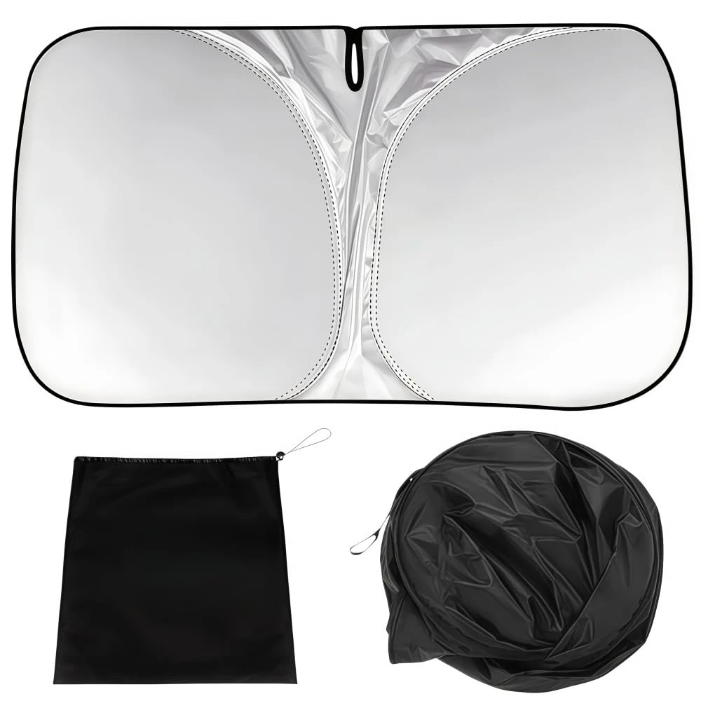 Folding Car Window Sunshade Cover Sun Shade Windshield Visor Protector Windscreen Auto UV Protection Curtain Styling Accessories