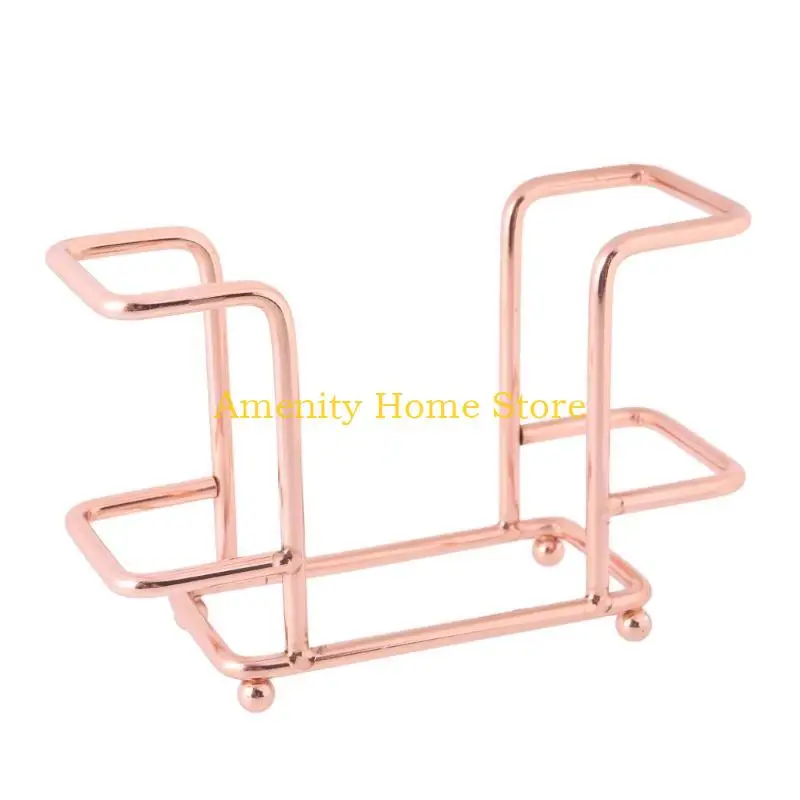 F26C Nordic Freestanding Tissue Stand Desktop Draw Paper Napkin Holder for Home Cafe Dining Room Dining Table Desktop