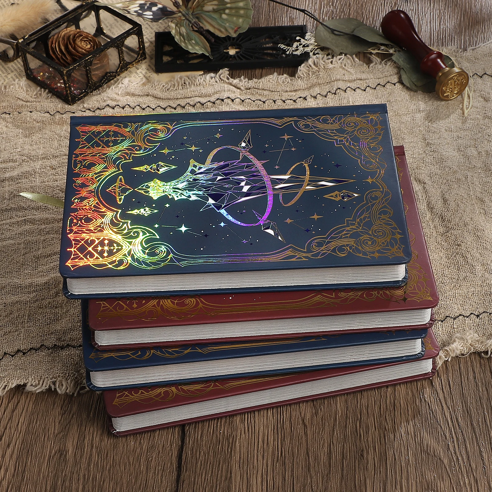Винтажная тетрадь с волшебной – обзор и цена Notebook Dotted A5
