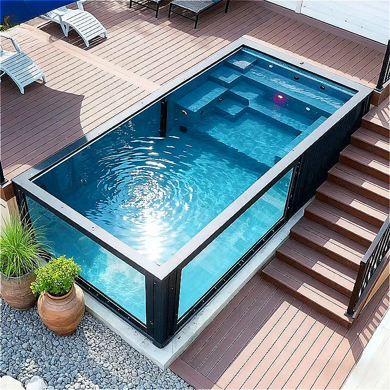 Simple Large Container Pool No Complexity Customized Size for Easy Ownership and Enjoyable Outdoor Water Activities High Quality