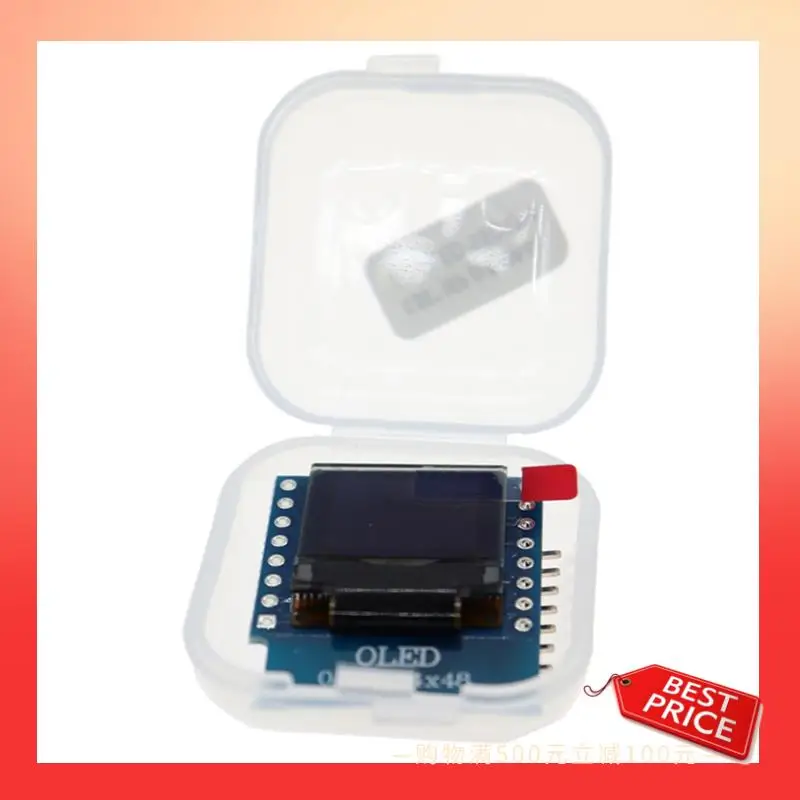 ABNR 0,66-дюймовый белый OLED-дисплей 64X48 16-контактный SSD1306-экран привода без платы