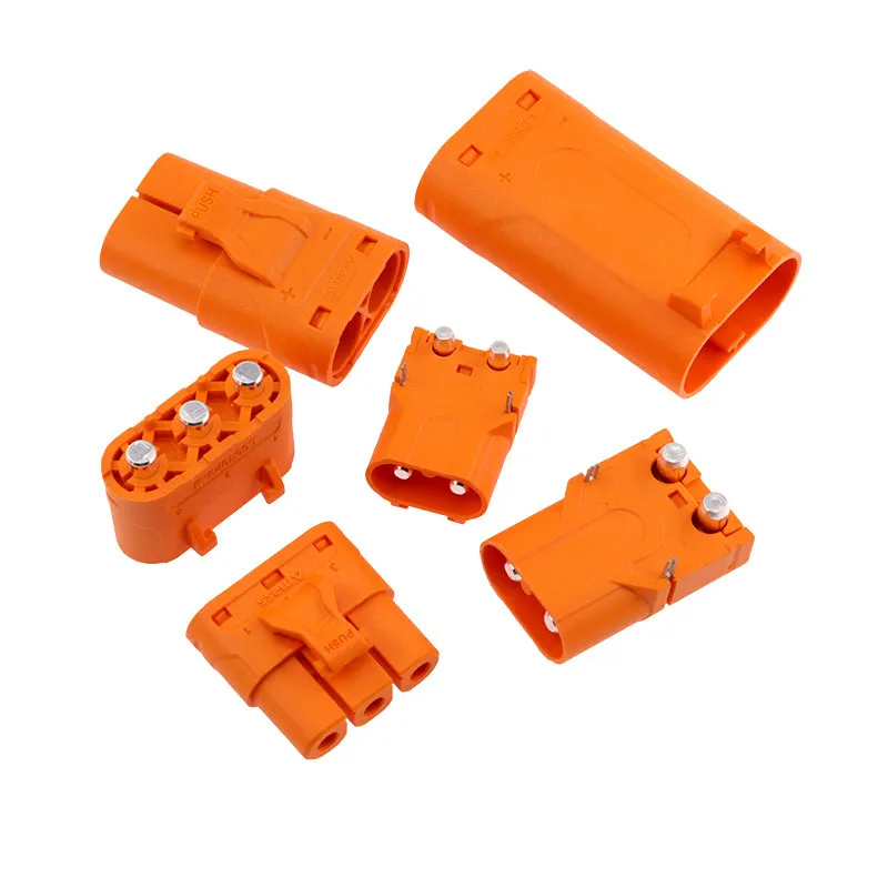 LCC30PB lithium battery connector LCB40/50/60PW-M/F drone model aircraft plug charging pressure line type