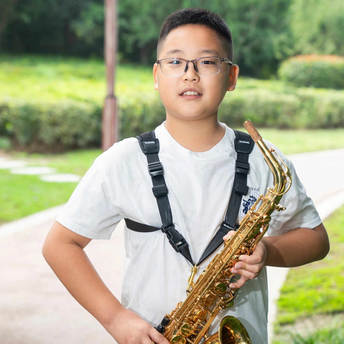 ألتو تينور سوبرانو الساكسفون حزام الكتف المزدوج حبال الرقبة حزام خاص معلق حزام الرياح أداة حزام الكتف الملحقات الموسيقية