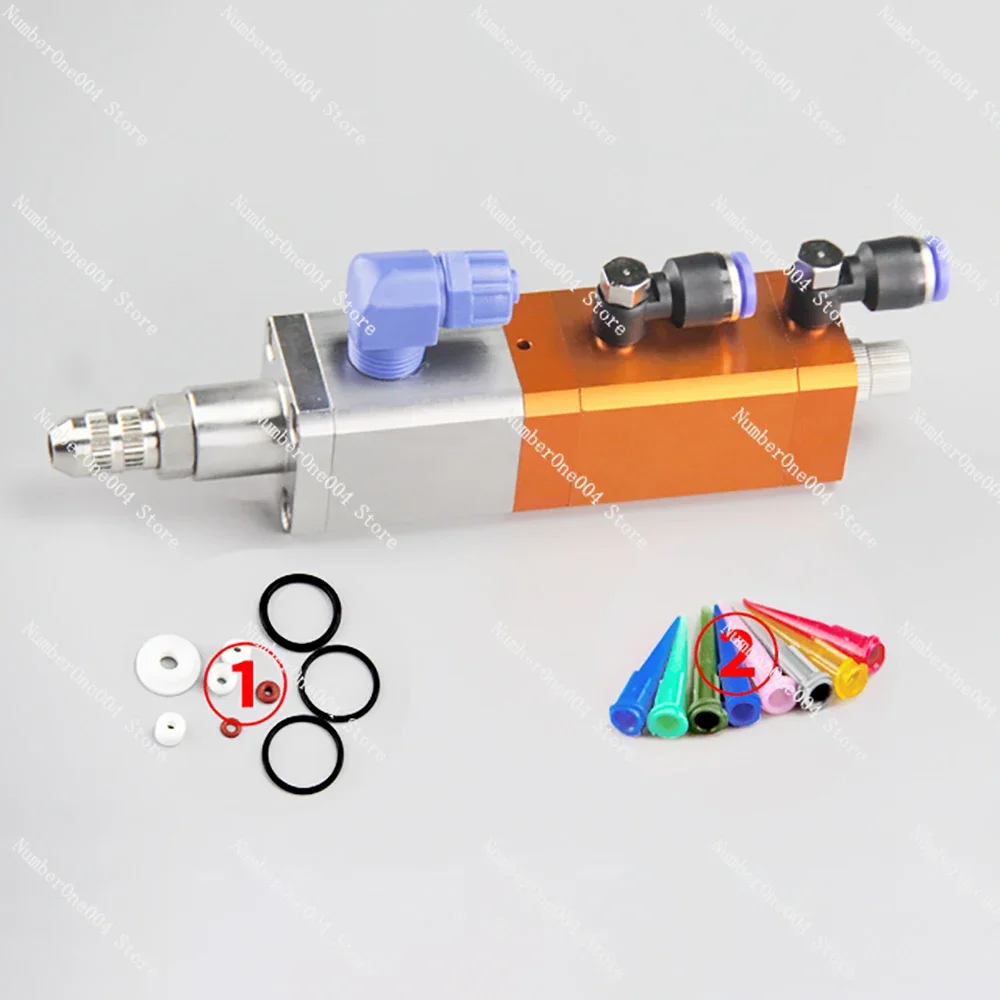 

Industrial High Flow Single Liquid Dispensing Valve Silicone UV Gel Valve Precision Back-Suction Adjustable Dispenser QLH-31