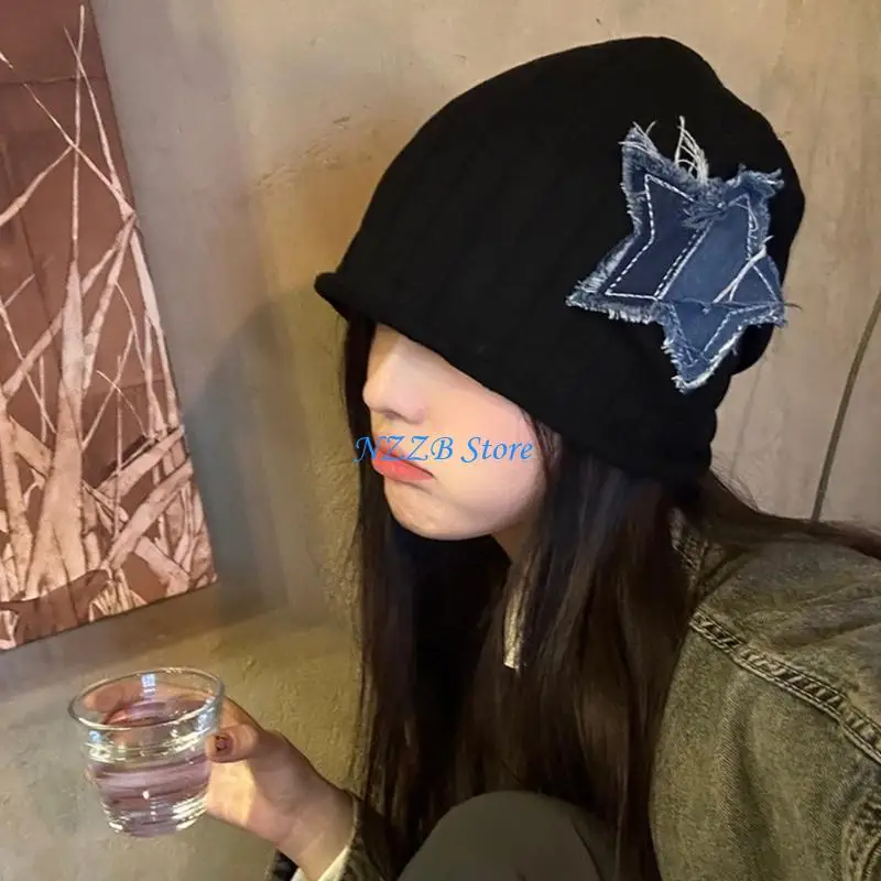 

T21F Stretchy Beanie Cap Hiphop Slouchy Hat Outdoor Activity Adults Headdress