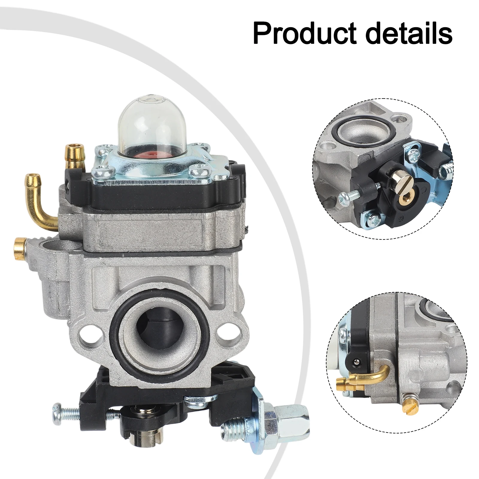 

Газонокосилка, карбюратор, кусторез, бензопила, прочные садовые детали для живой изгороди, сменный триммер, 2-тактный универсальный садовый электроинструмент