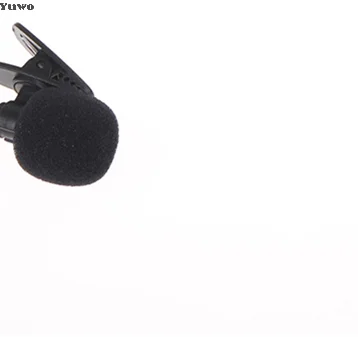 【W3C45】Mini Mic Microphone Case for SmartPhone Recording PC Clip-on Lapel Microphone