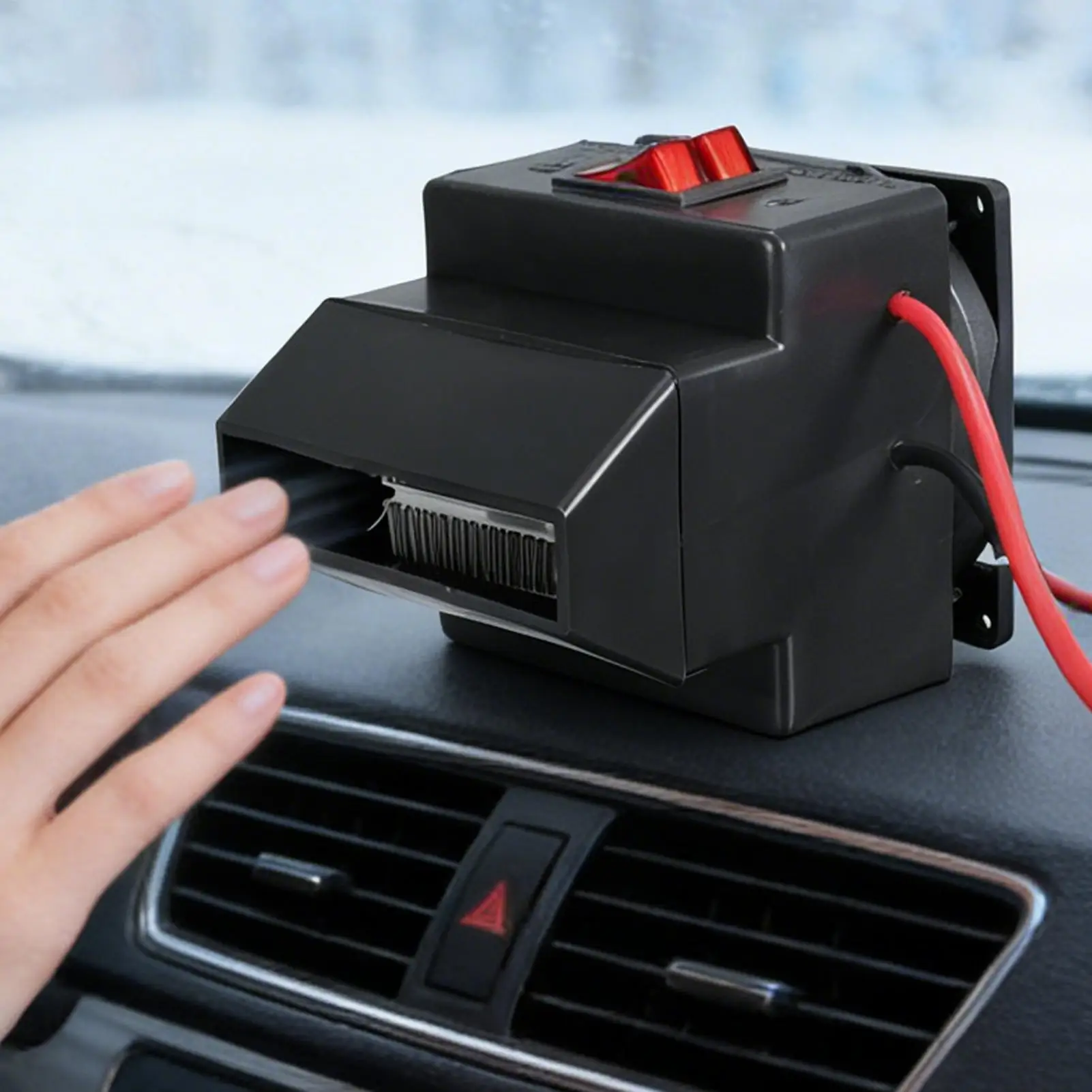 Car Winter Heating Heater Fast Heating Windshield De-icing And Defrosting Device Automatic Defogging Defrost Warmer