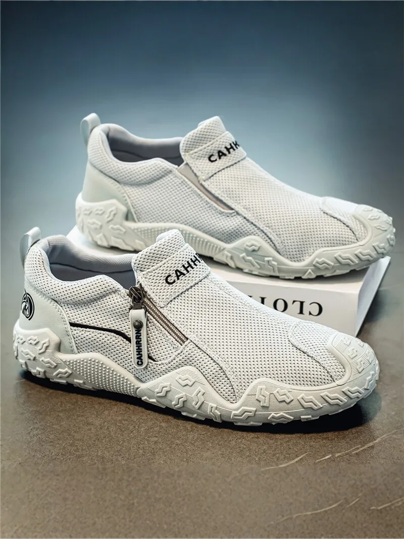 Men's Canvas Shoes Linen Breathable Fisherman Casual Sports Soft Bottom Anti-slip Autumn 2026 New Style Beijing Old Cloth Shoes