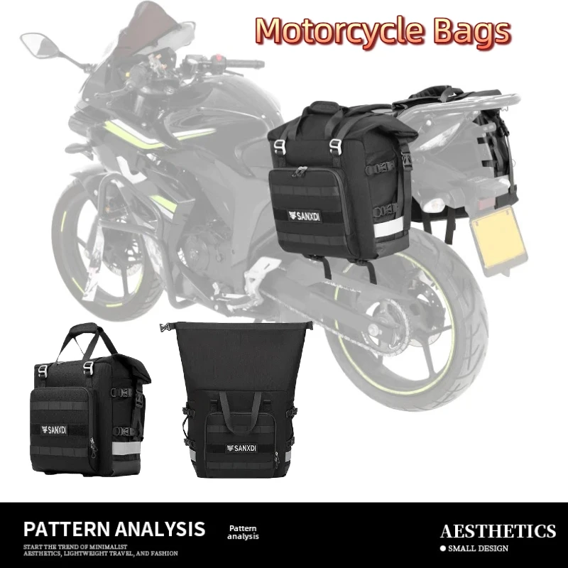

Universal Motorcycle Side Bags Quick Release Waterproof Luggage 20-40L Travel Bags for Motorcycles