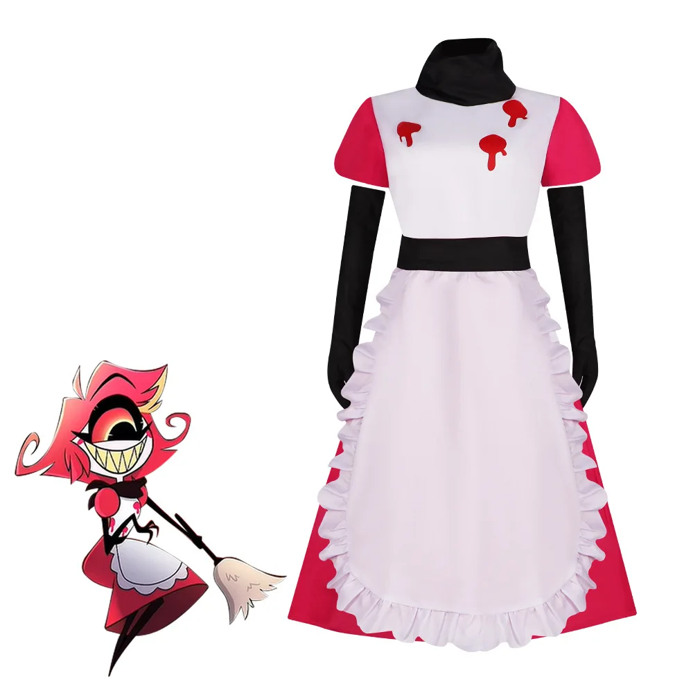

Hell Inn ALASTOR Cosplay Costume Hell Inn Hotel Dress Nefertiti Women's Cosplay Performance Costume