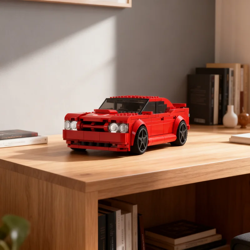 374個入り-moc-ドッジ・チャージャー-8ワイド-シティチャンピオンズ-モデル組み立てブロック-クリスマスプレゼント-おもちゃ-建築模型-誕生日プレゼント-クリエイティブブロック