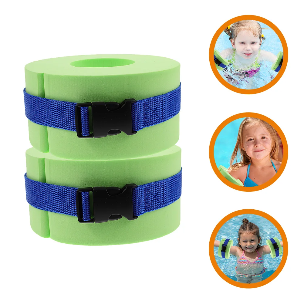 

2 Pcs Buoyancy Arm Loop Swimming Bands Armband Cuff Sleeves Floaties for Arms Floats Eva Floating